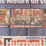 23 Nisan Çocuk Korosu Kastamonu Cide