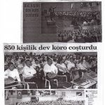 850 Kişilik Dev Koro