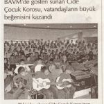 270 Kişilik Öğrenci Korosu