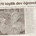 270 Kişilik Cide Çocuk Korosu