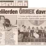 Cidelilerden Örnek Davranış
