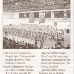 Cide'nin 410 Kişilik Dev Korosu