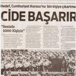 Cide Cumhuriyet Korosu